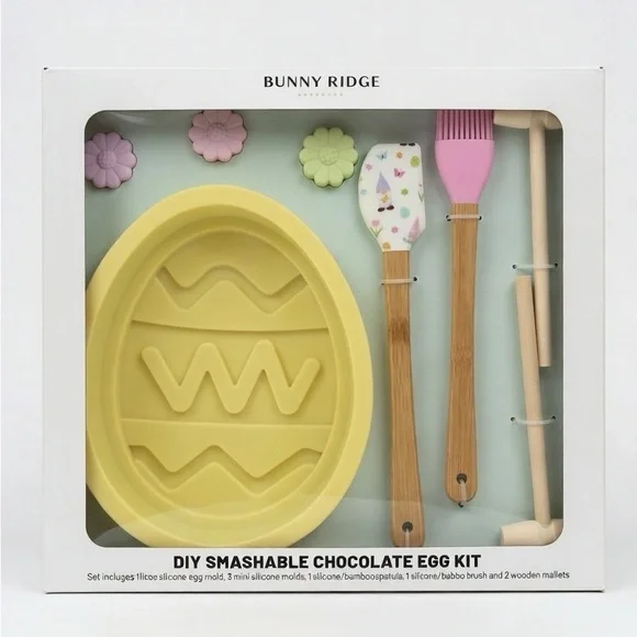 DIY Smashable Chocolate Easter Egg Kit - 8 Pieces - Picture 1 of 4
